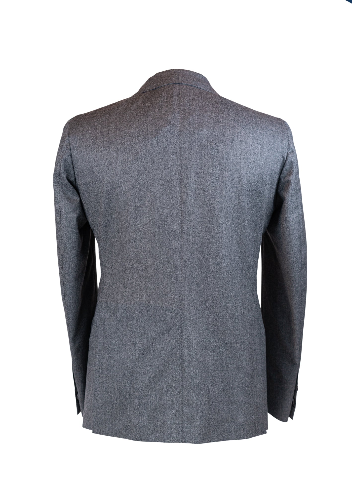 Flanell Anzug Grau