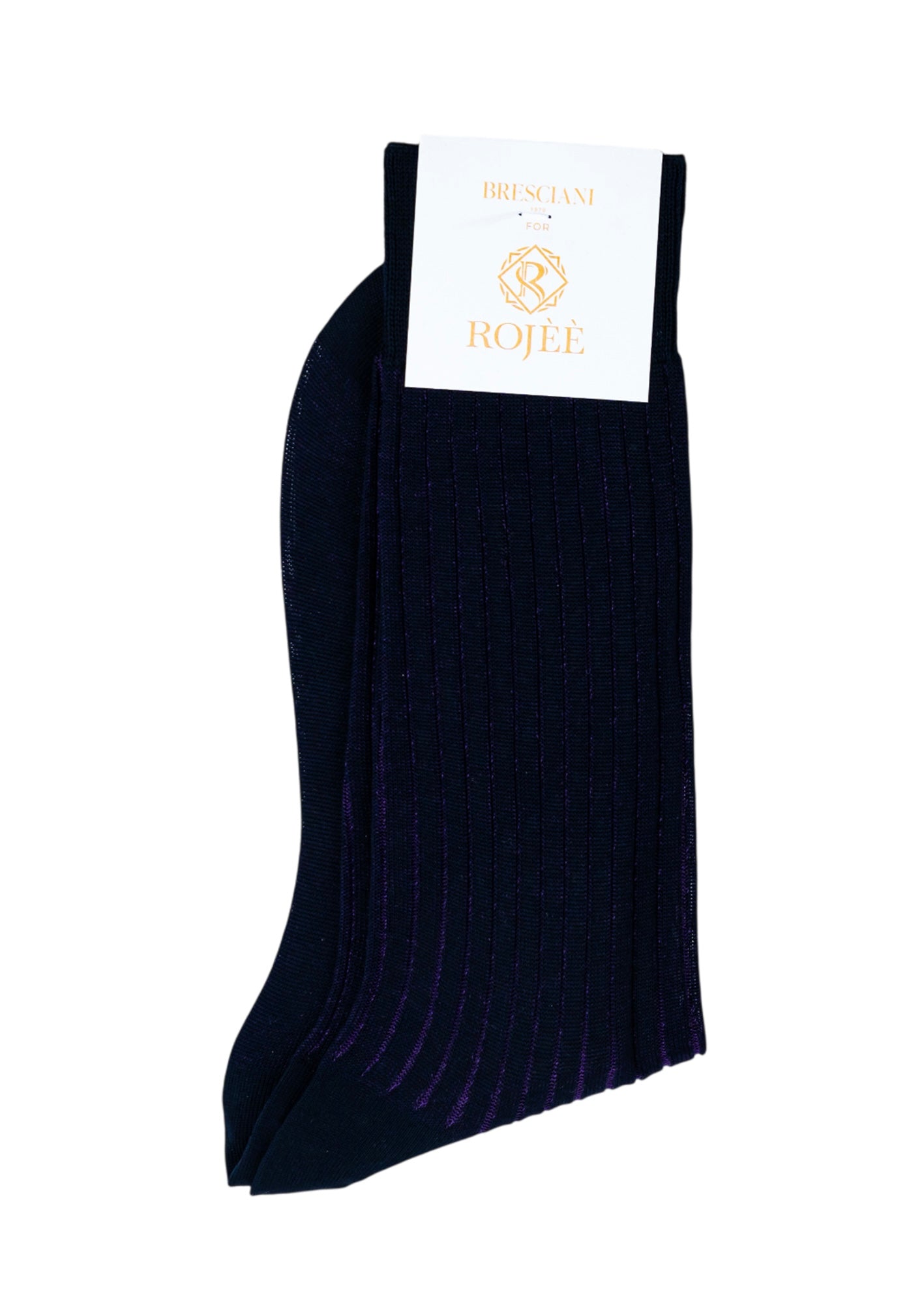 Bresciani x Rojèè Socken – 100% Baumwolle, Made in Italy