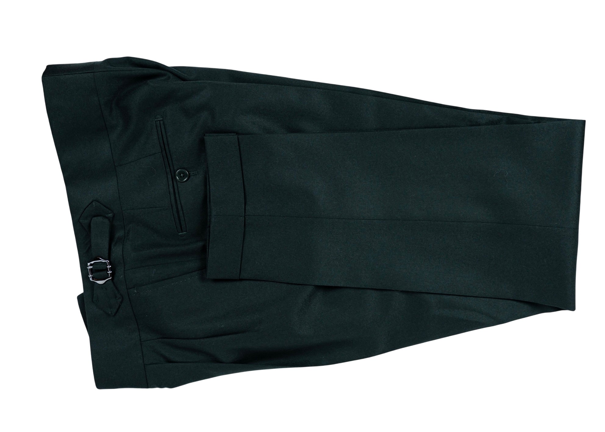 Flanell Anzug Olivgrün