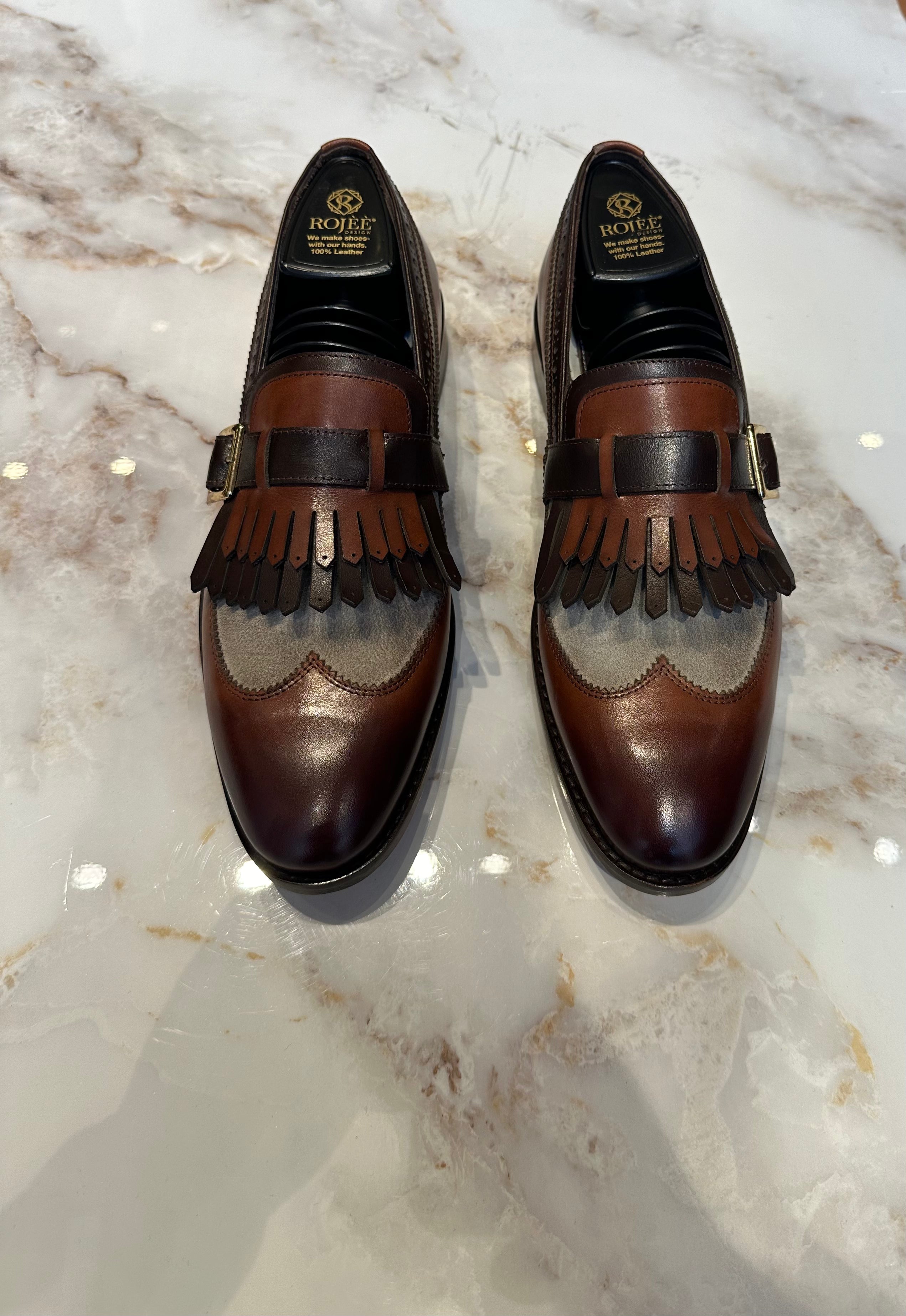 leather slippers