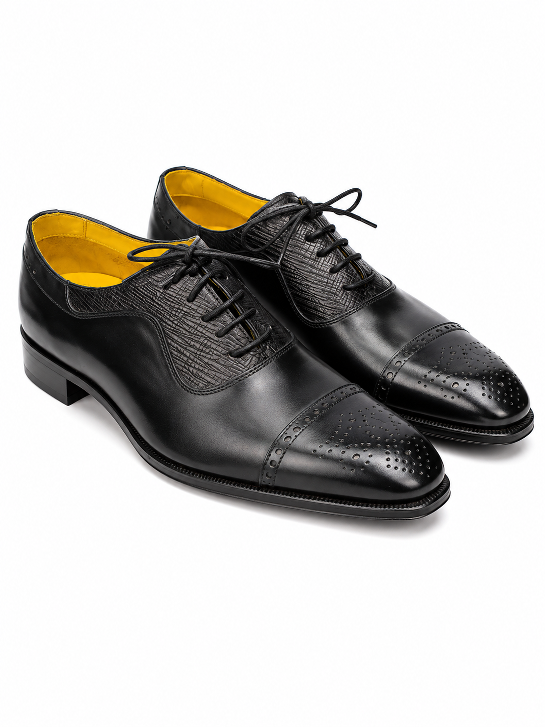 Leather lace-up shoes Made in Italy