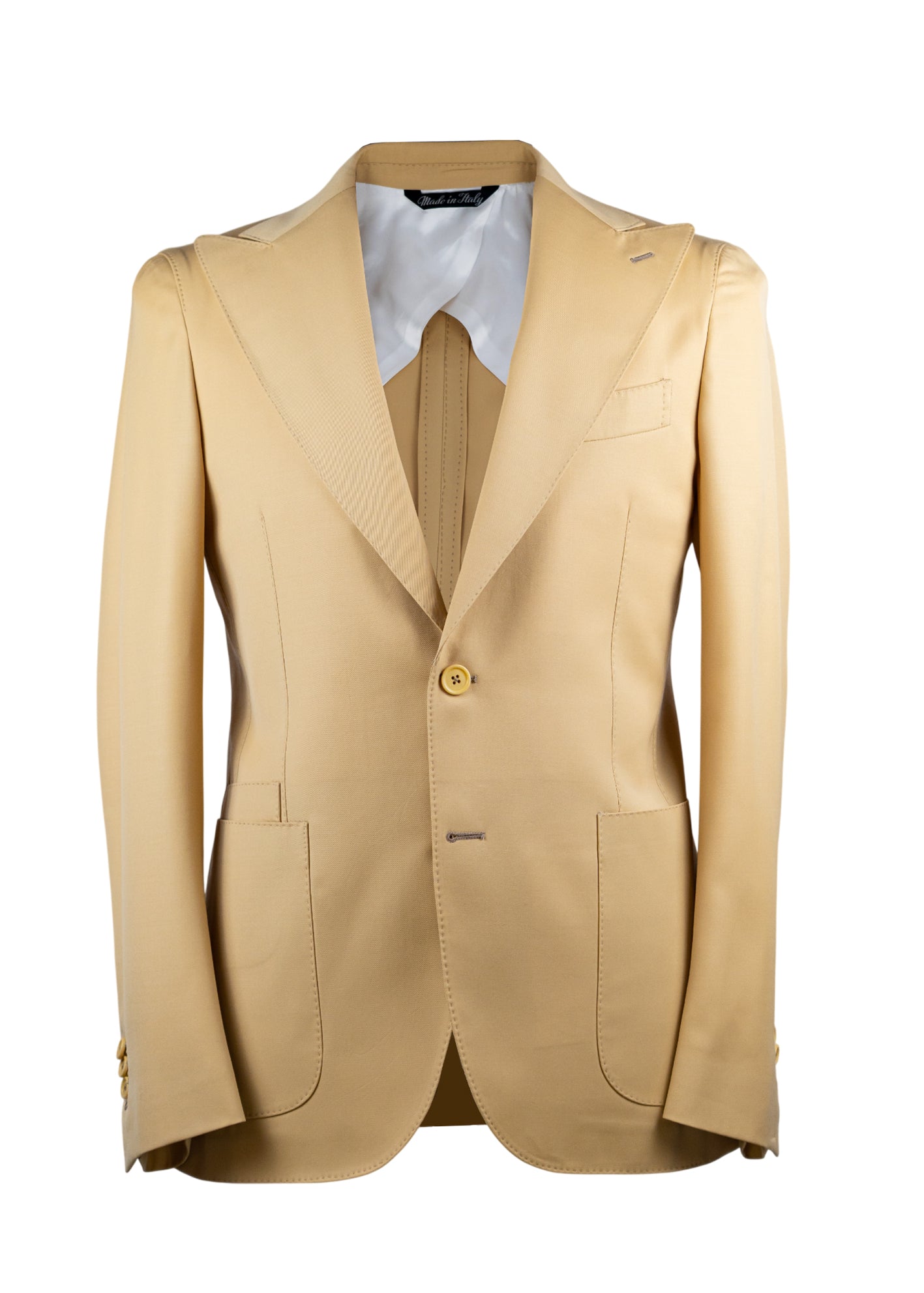 Anzug Einreiher Beige