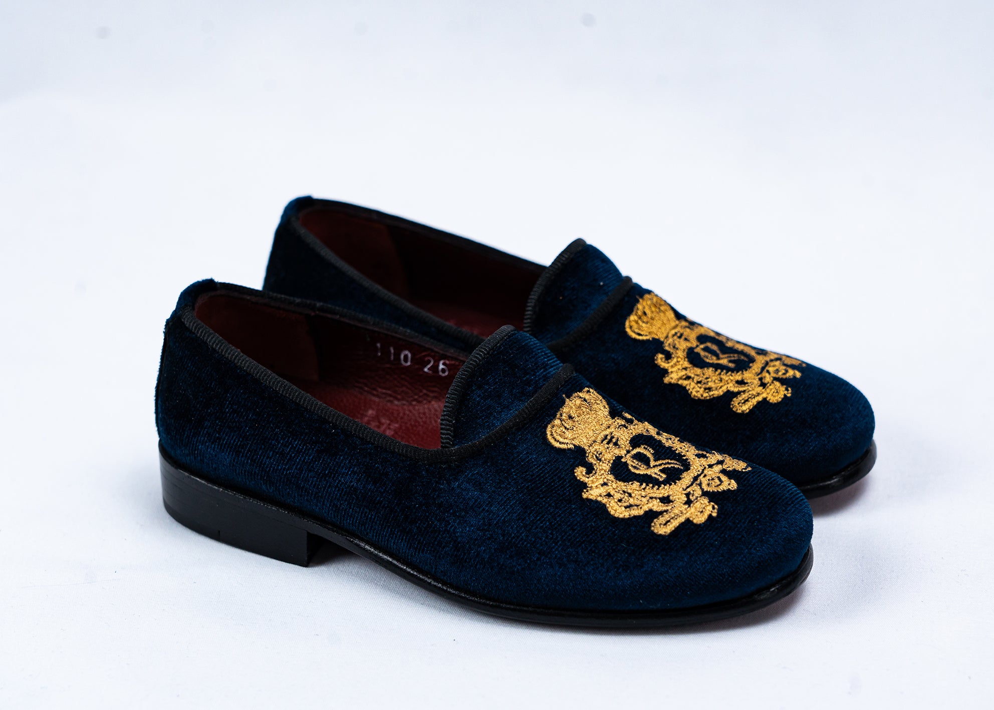 Samt Loafers Junior
