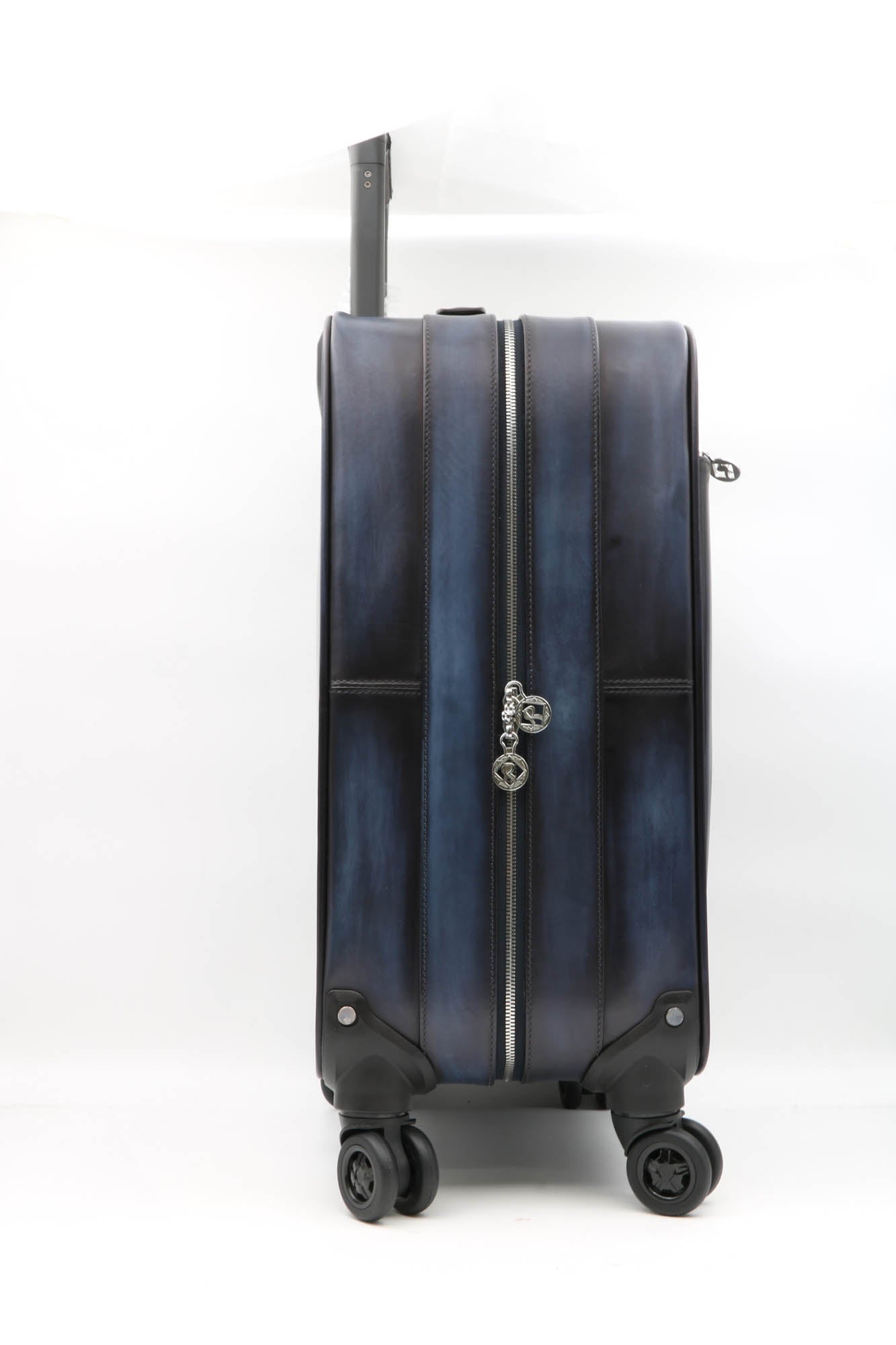 Koffer Blau Mit Gravur