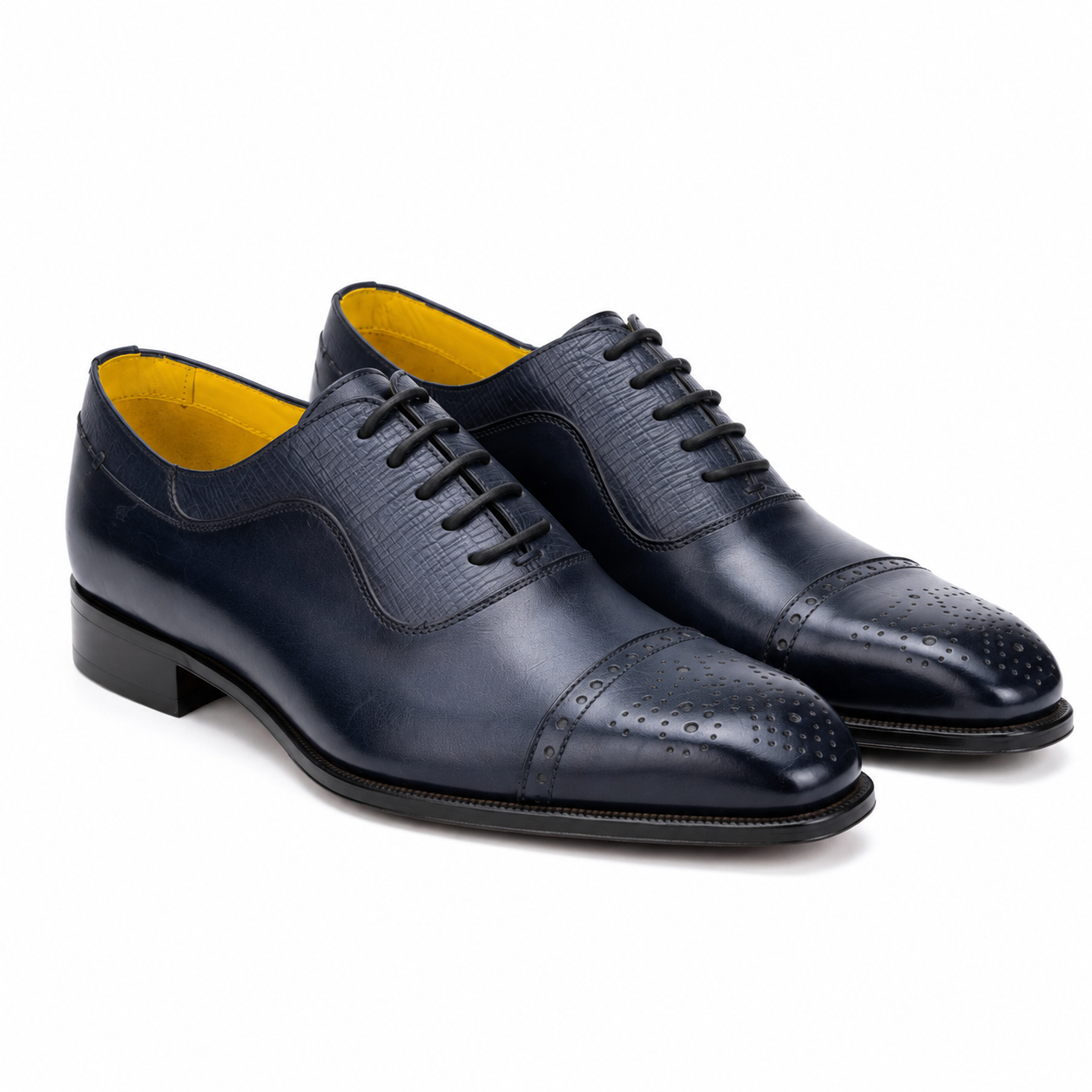 Leather lace-up shoes Made in Italy
