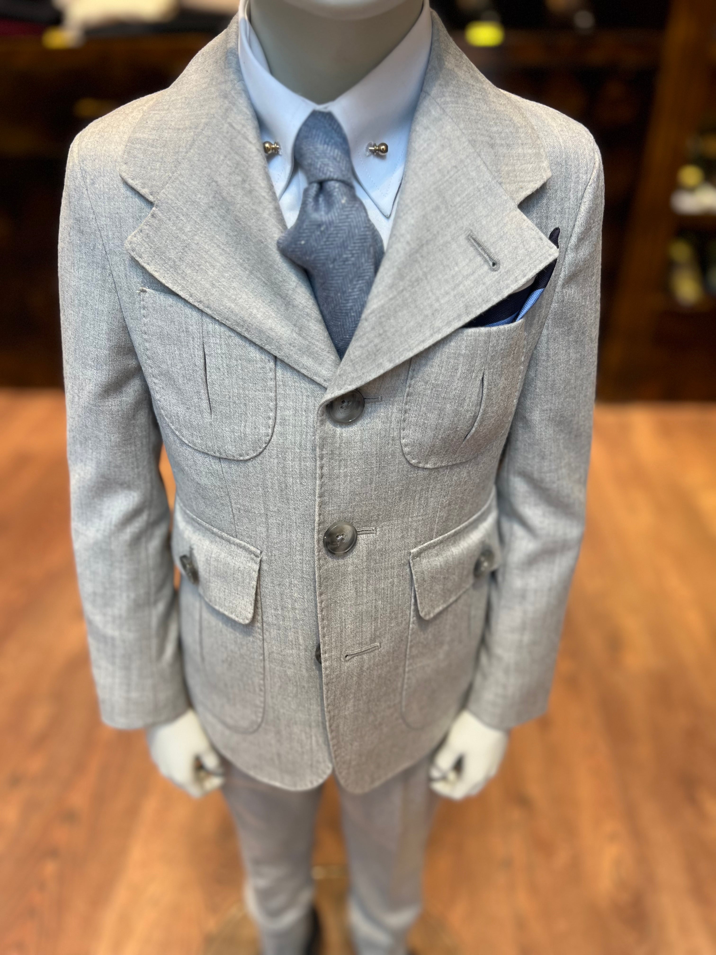 Children's Safari Suit Gray