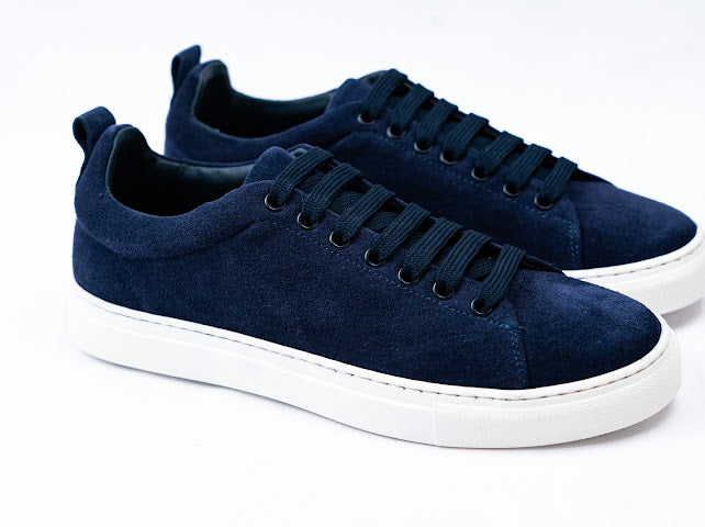 Handgefertigte Wildleder Sneaker aus Italien