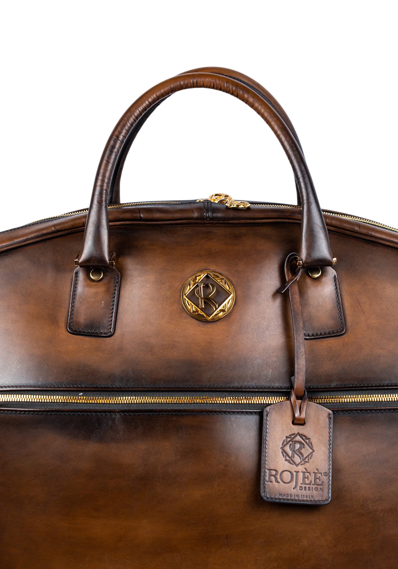 Anzug Tasche Braun