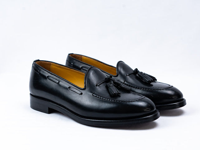 Tasselloafers mit Bommeln