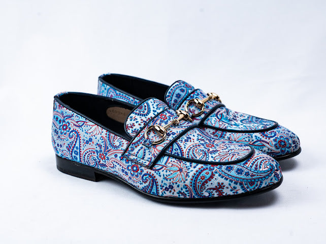 Exklusive Loafer mit Paisley-Muster