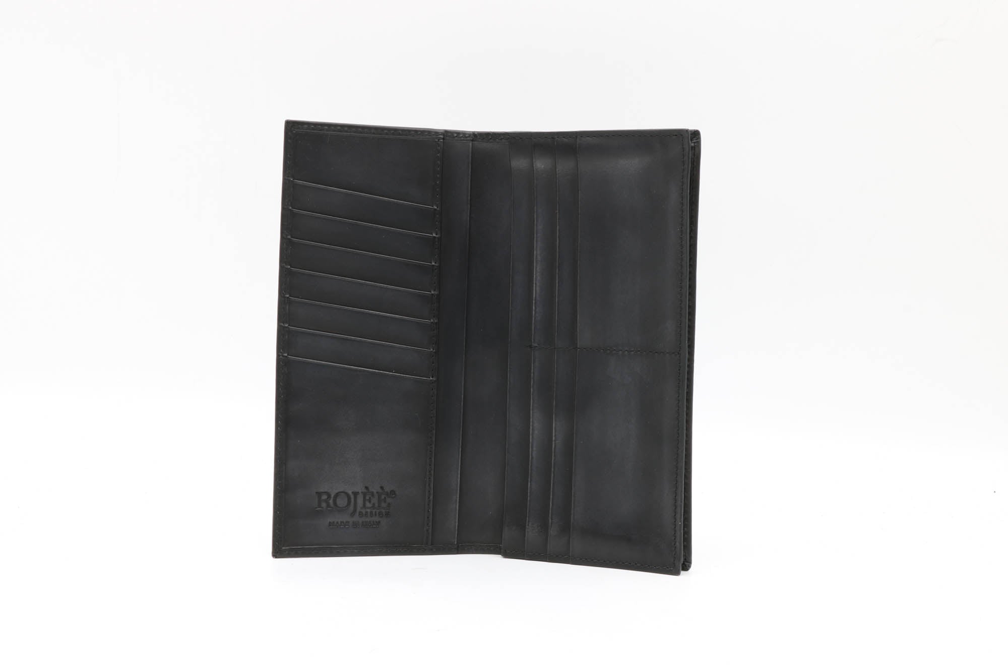 Brieftasche Schwarz Mit Gravur