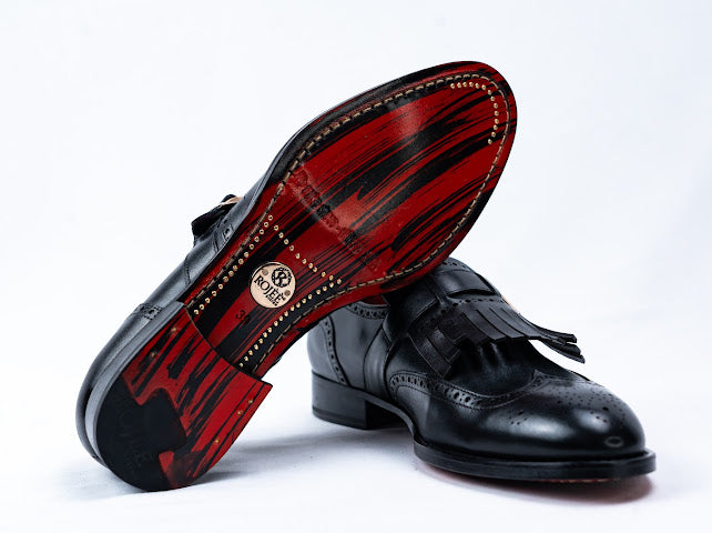 Firenze Slipper mit Fransen