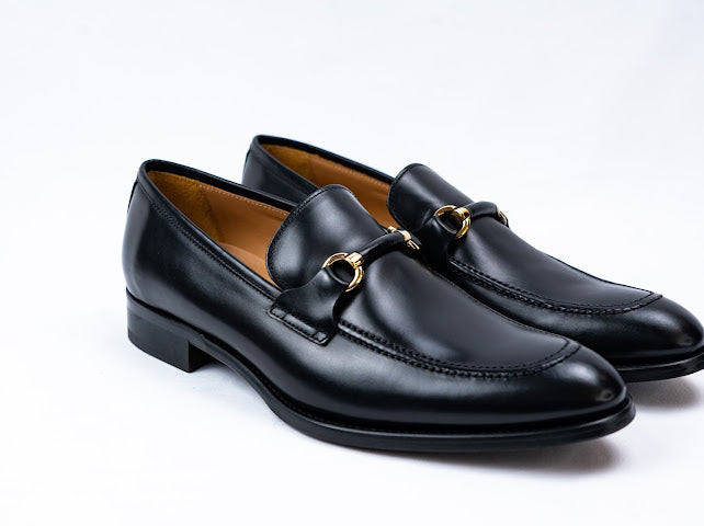 Horsebit-Loafer Ledersohle