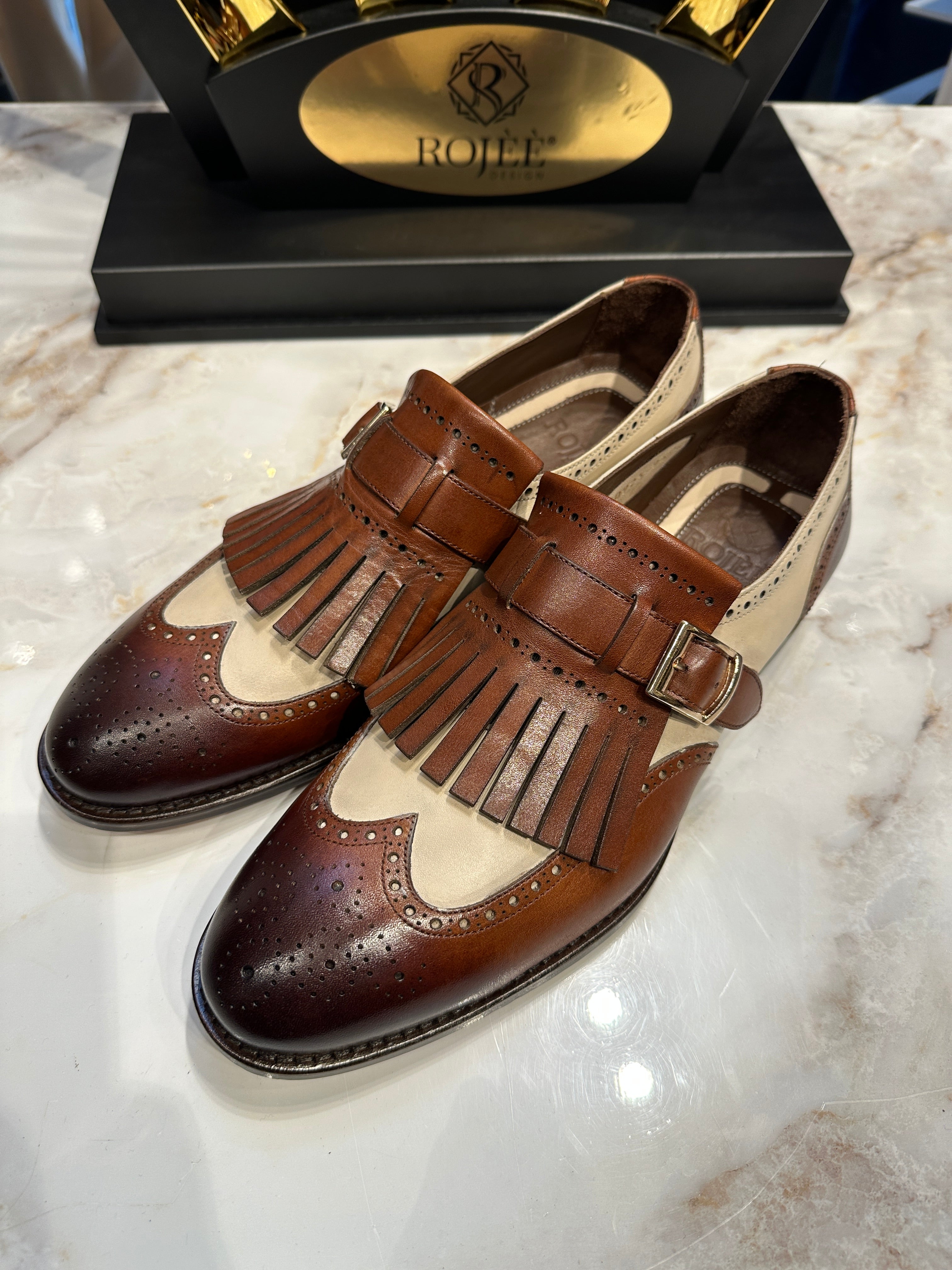 Firenze slippers with fringes