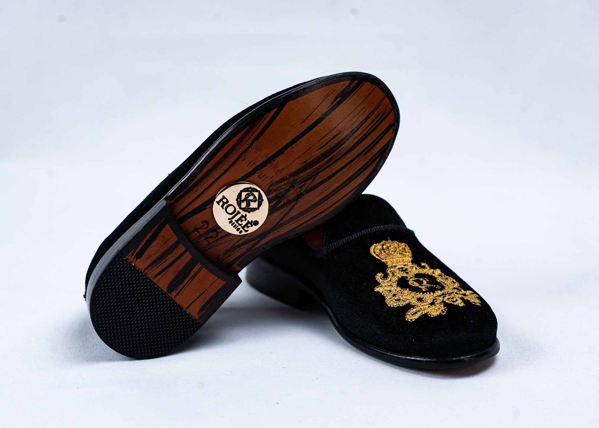 Samt Loafers Junior