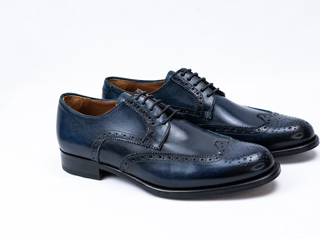 Schnürsenkel Schuhe Farbe Blau