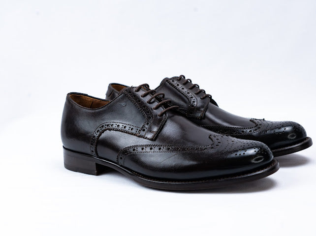 Schnürsenkel Schuhe Farbe Braun