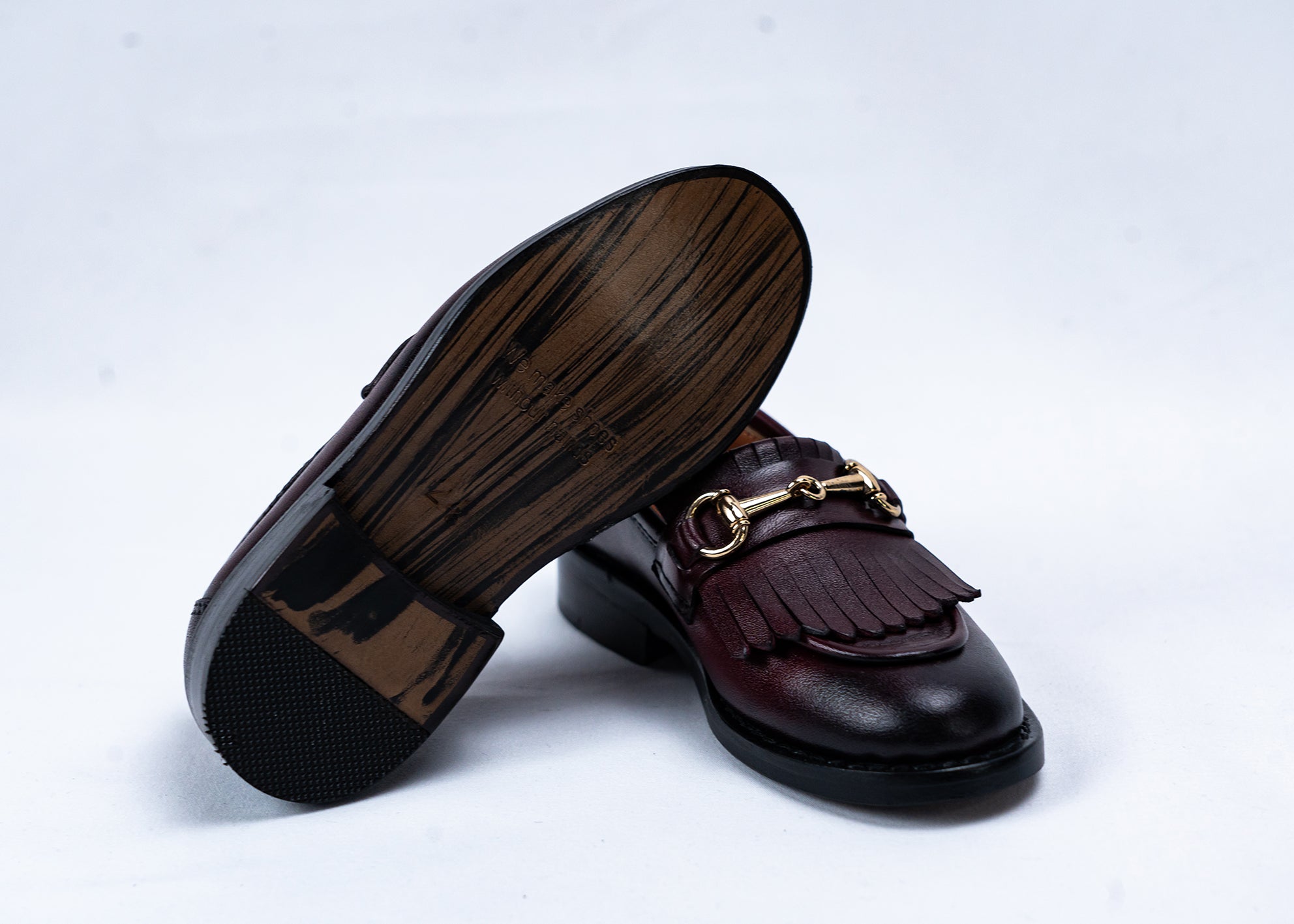 Junior Loafer mit Fransen
