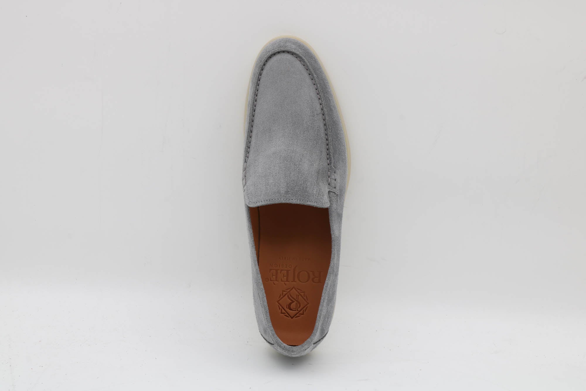 Eleganter Damen-Loafer Farbe Mid Grey