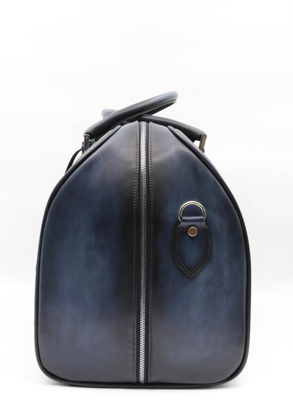 Tasche Blau Mit Gravur