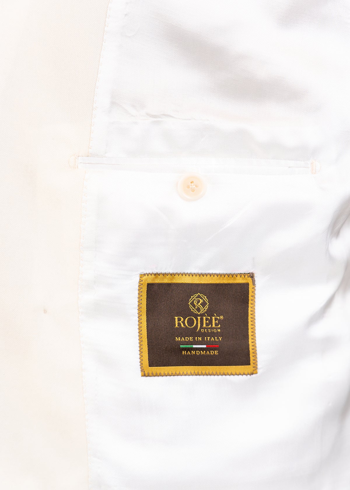 Flanell Anzug Beige