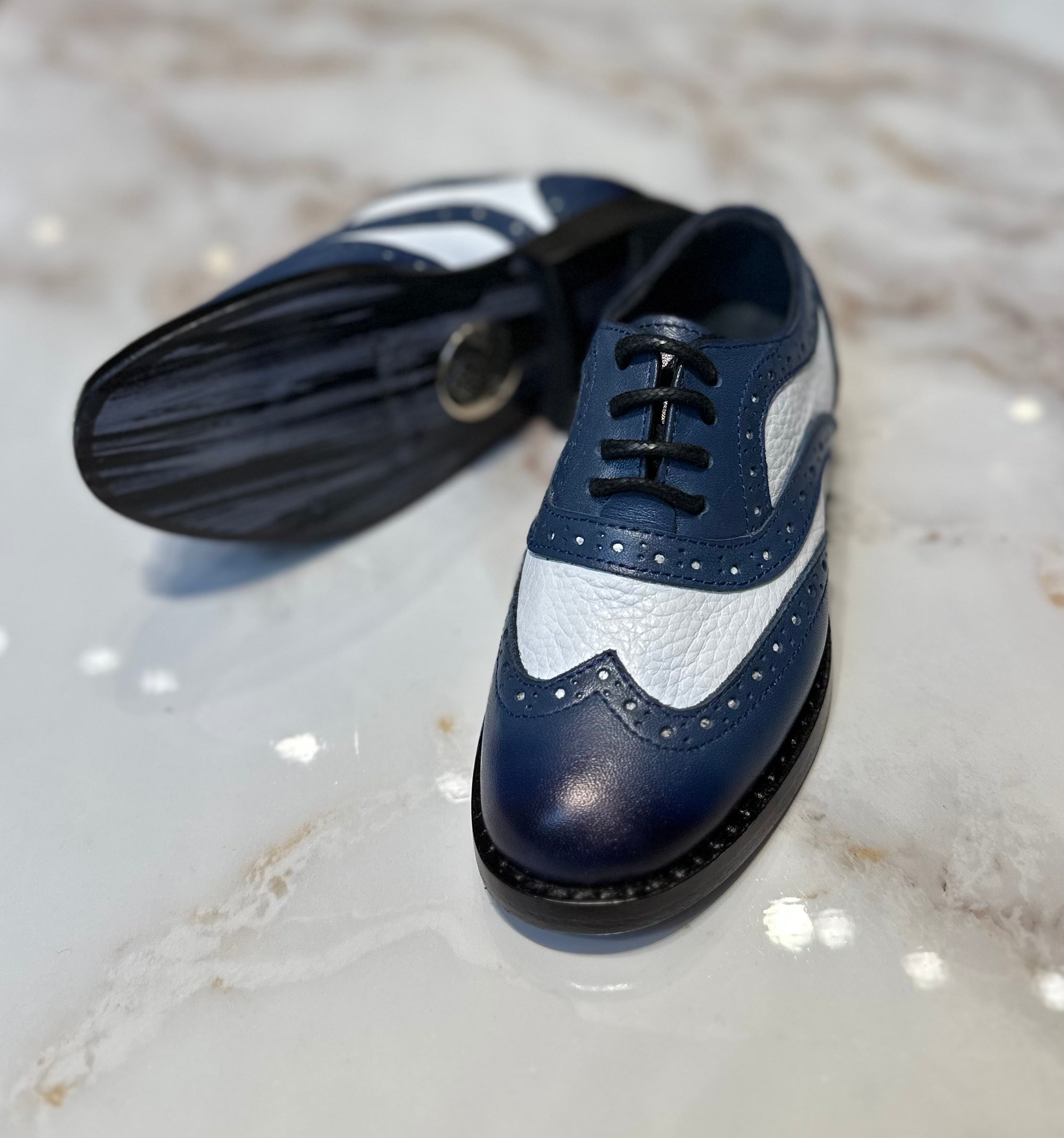 Schnürschuhe aus Leder