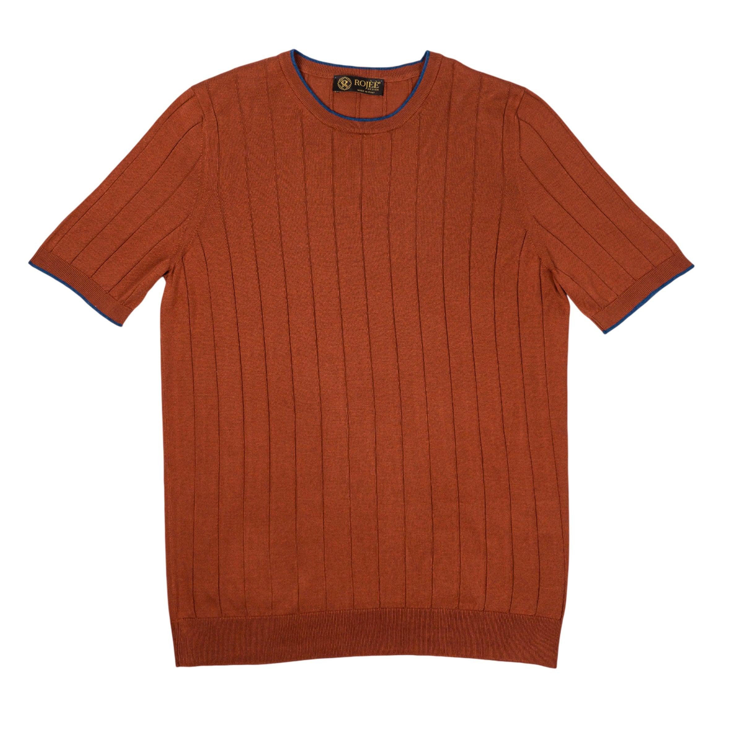 T-Shirt aus 100 % Seide – Made in Italy