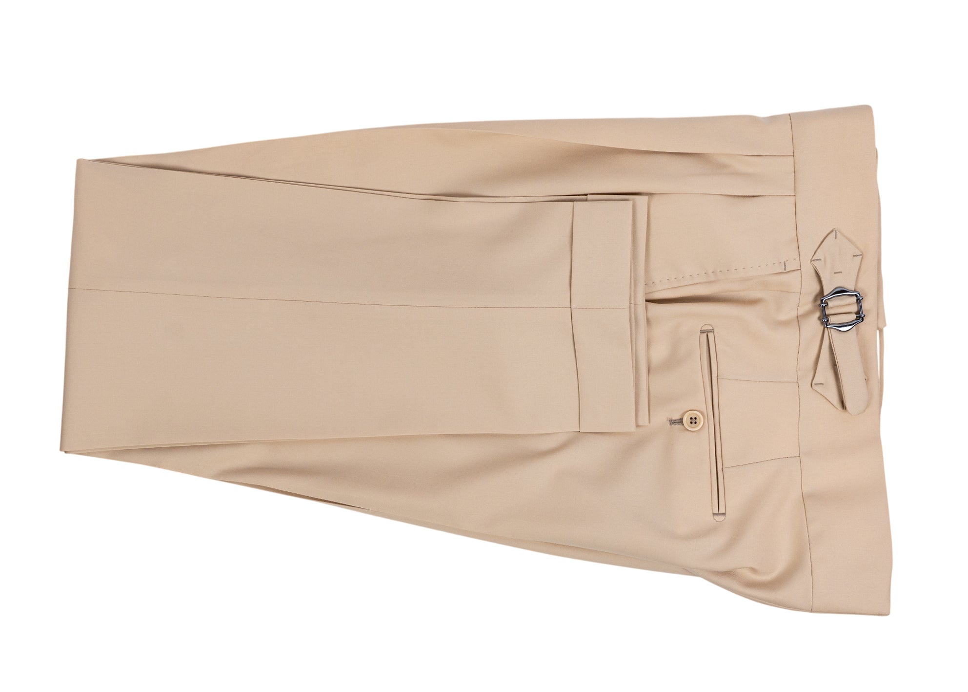Anzug Zweireiher Beige
