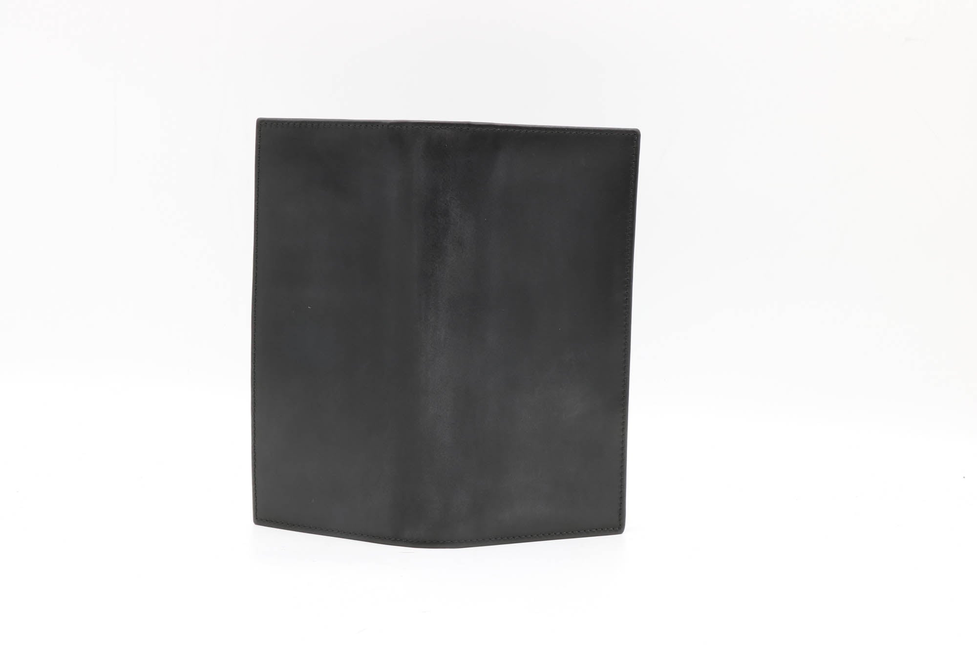 Brieftasche Schwarz aus Leder
