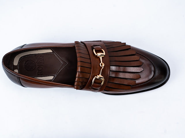 Rojèè Loafers mit goldener Metallschnalle