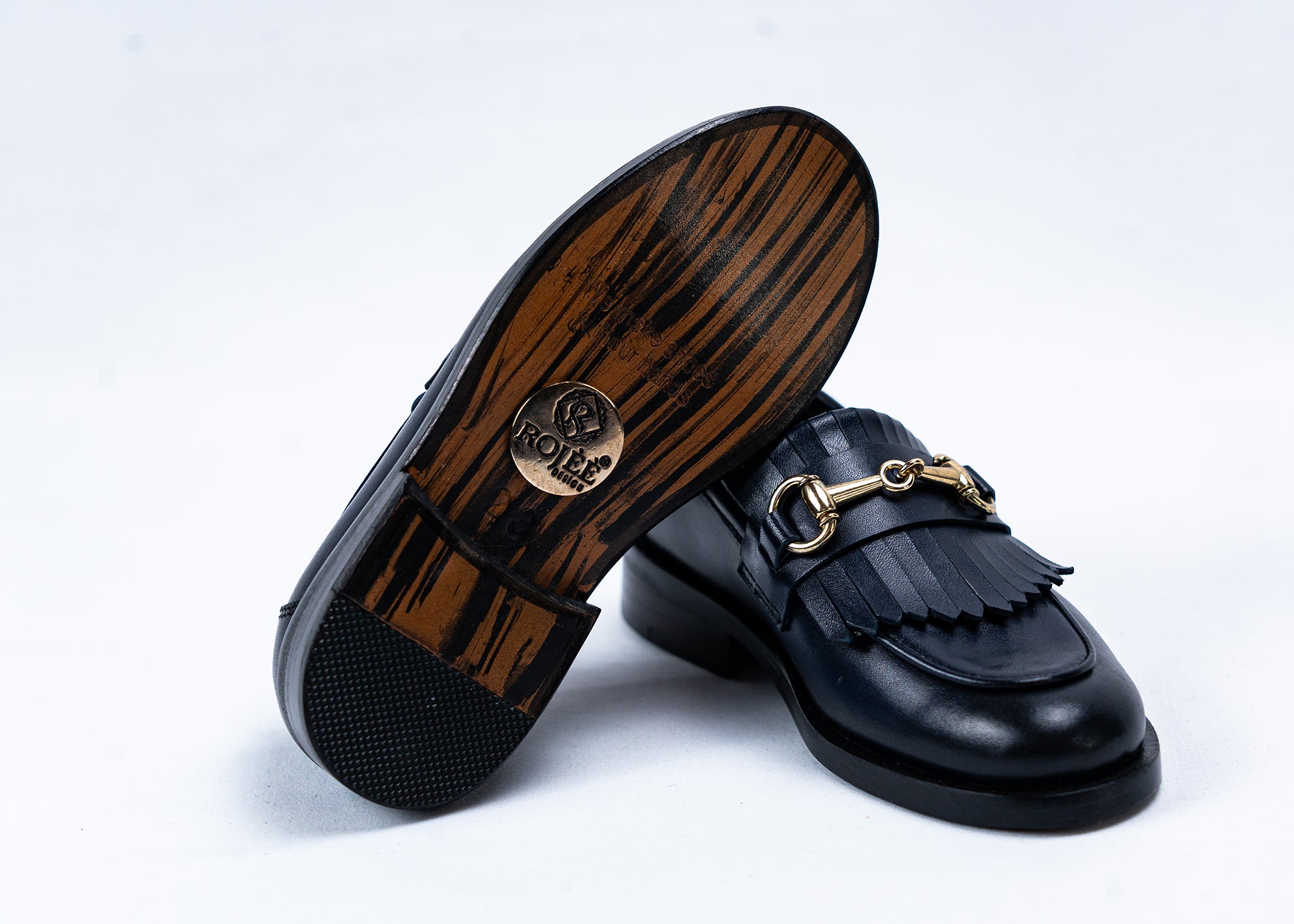 Junior Loafer mit Fransen