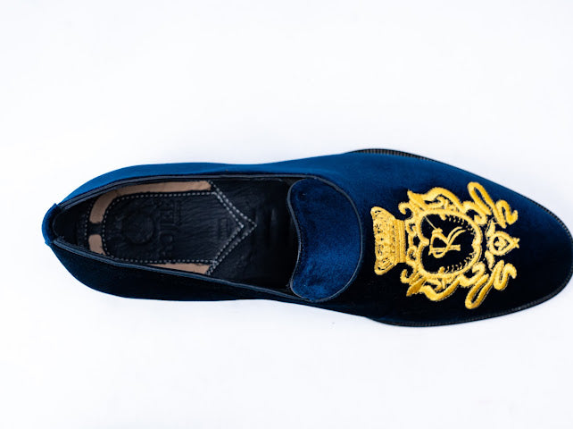 velvet loafers