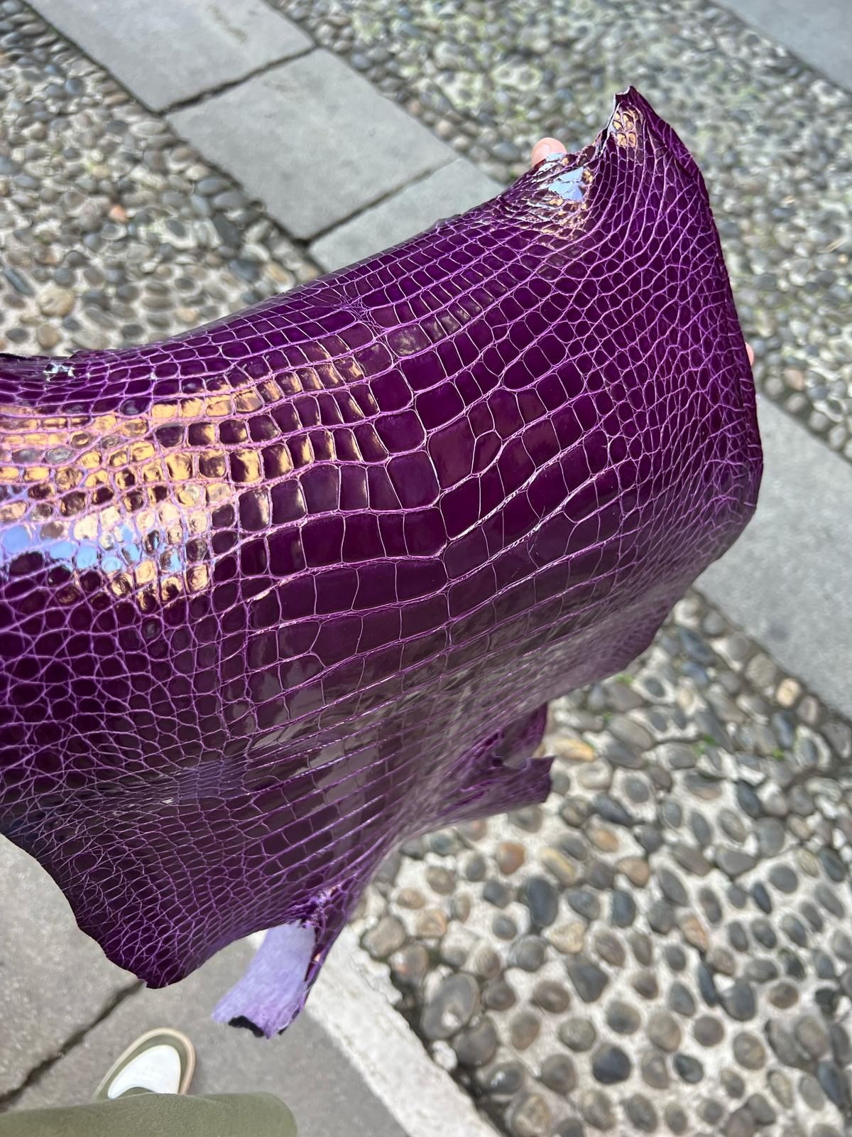 Crocco Tasche Purple 2003 - 21 sm : 21,5 x 14,5 x 7,5