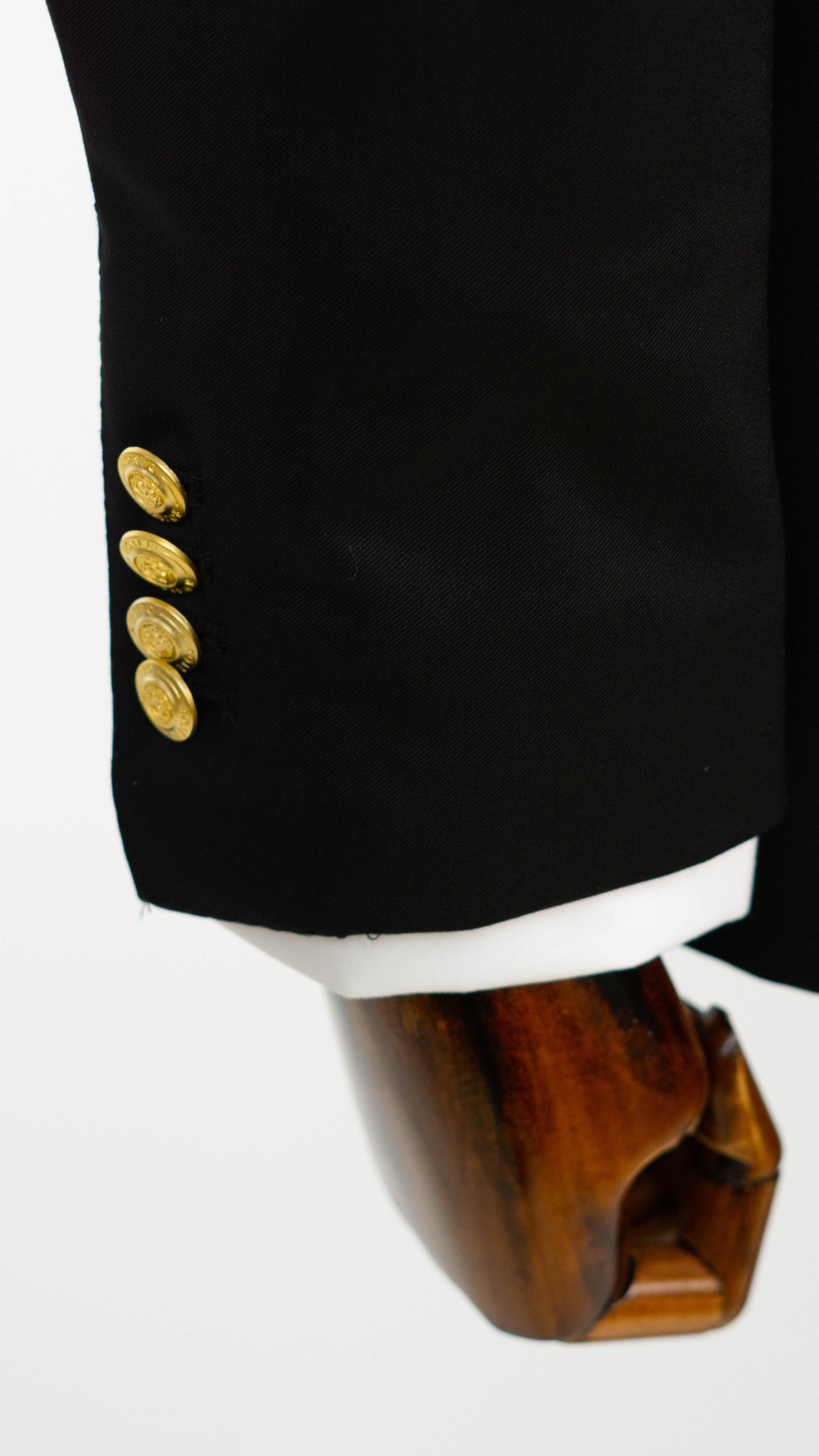 Tuxedo Double Breasted Shawl Collar Black