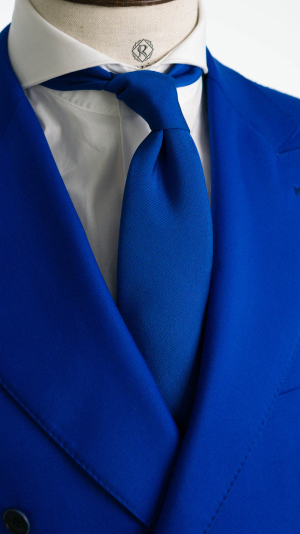 Anzug Zweireiher in Blau