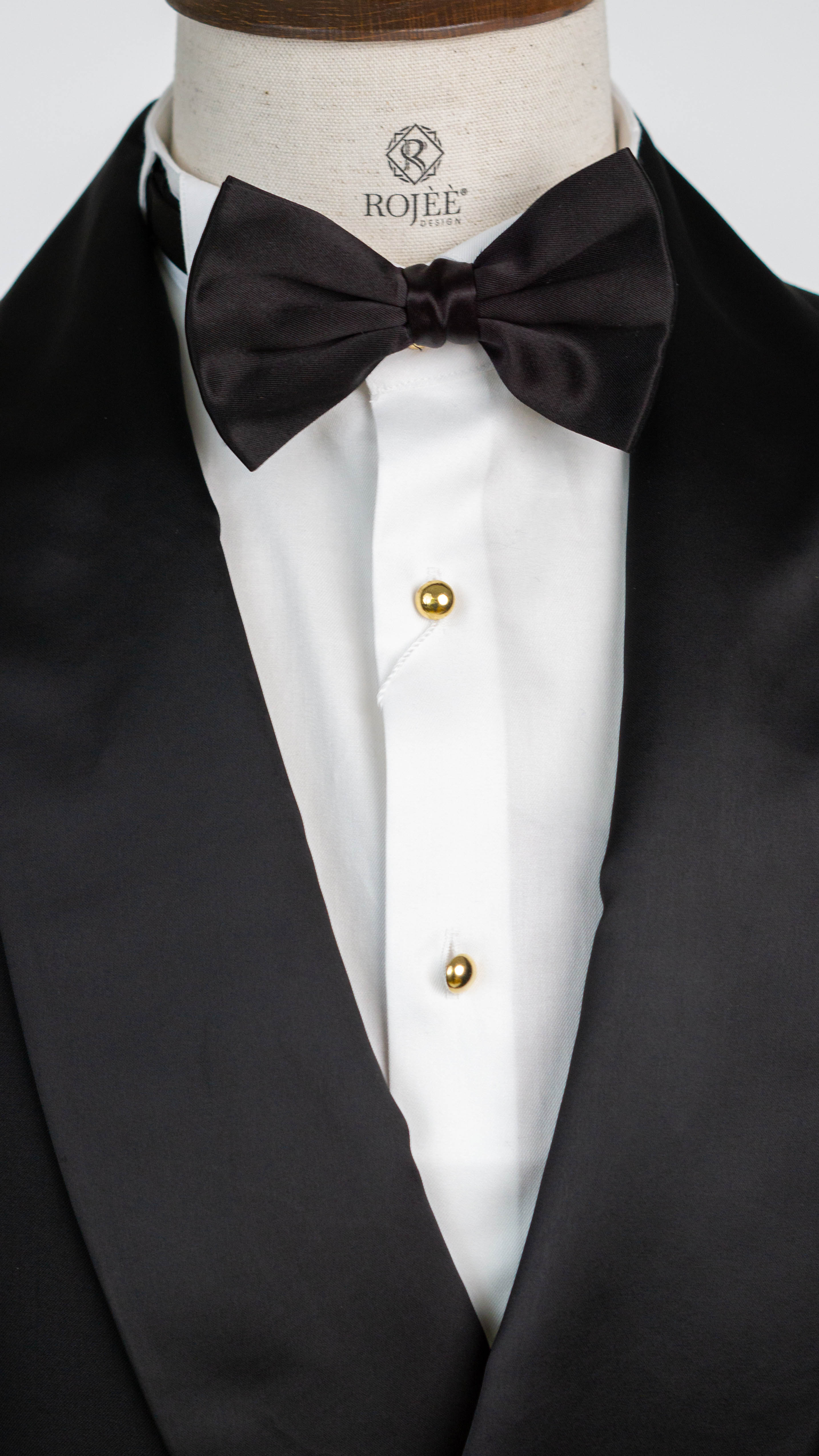 Tuxedo Double Breasted Shawl Collar Black