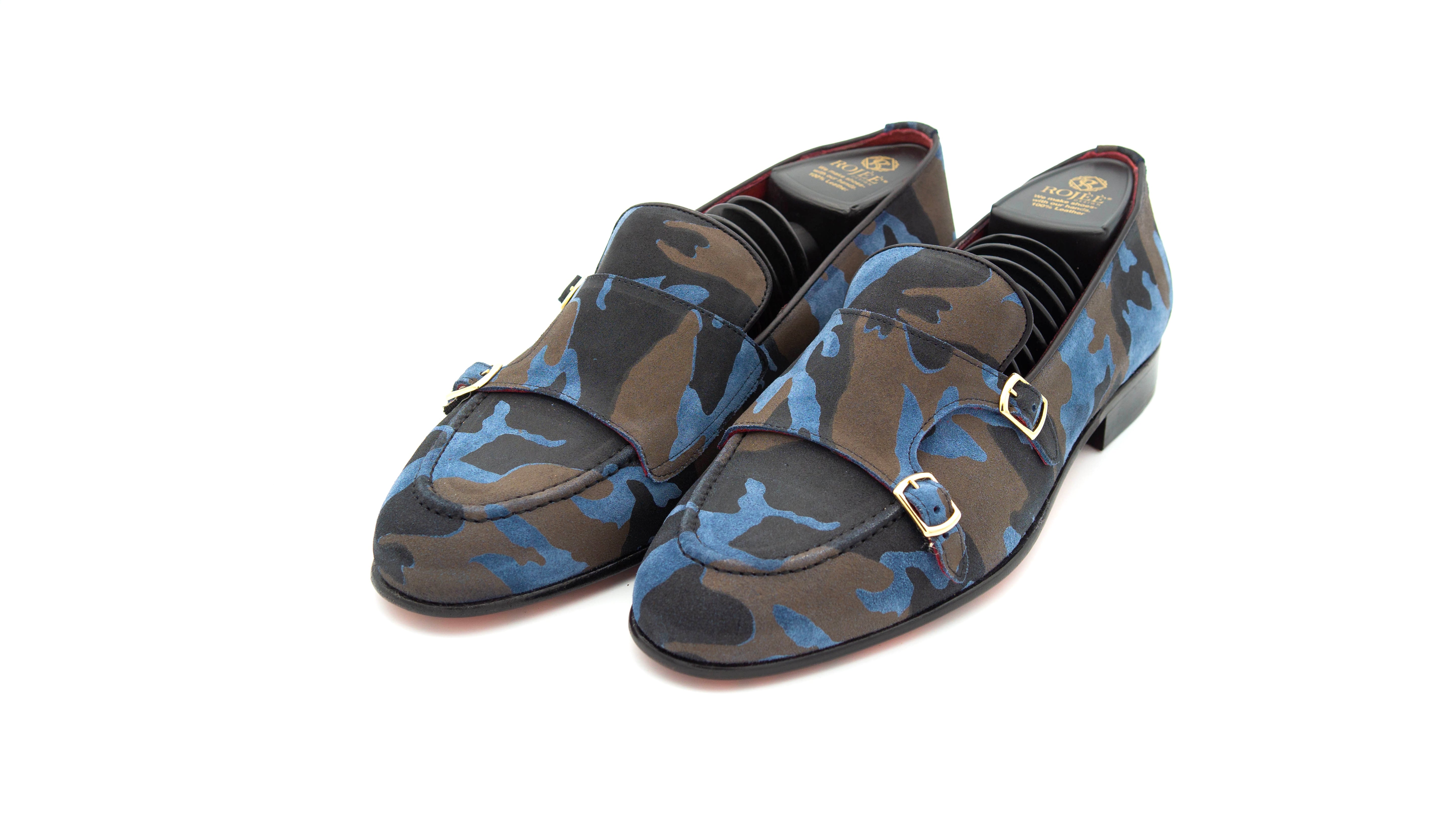 Camouflage Doppel Monks Slipper