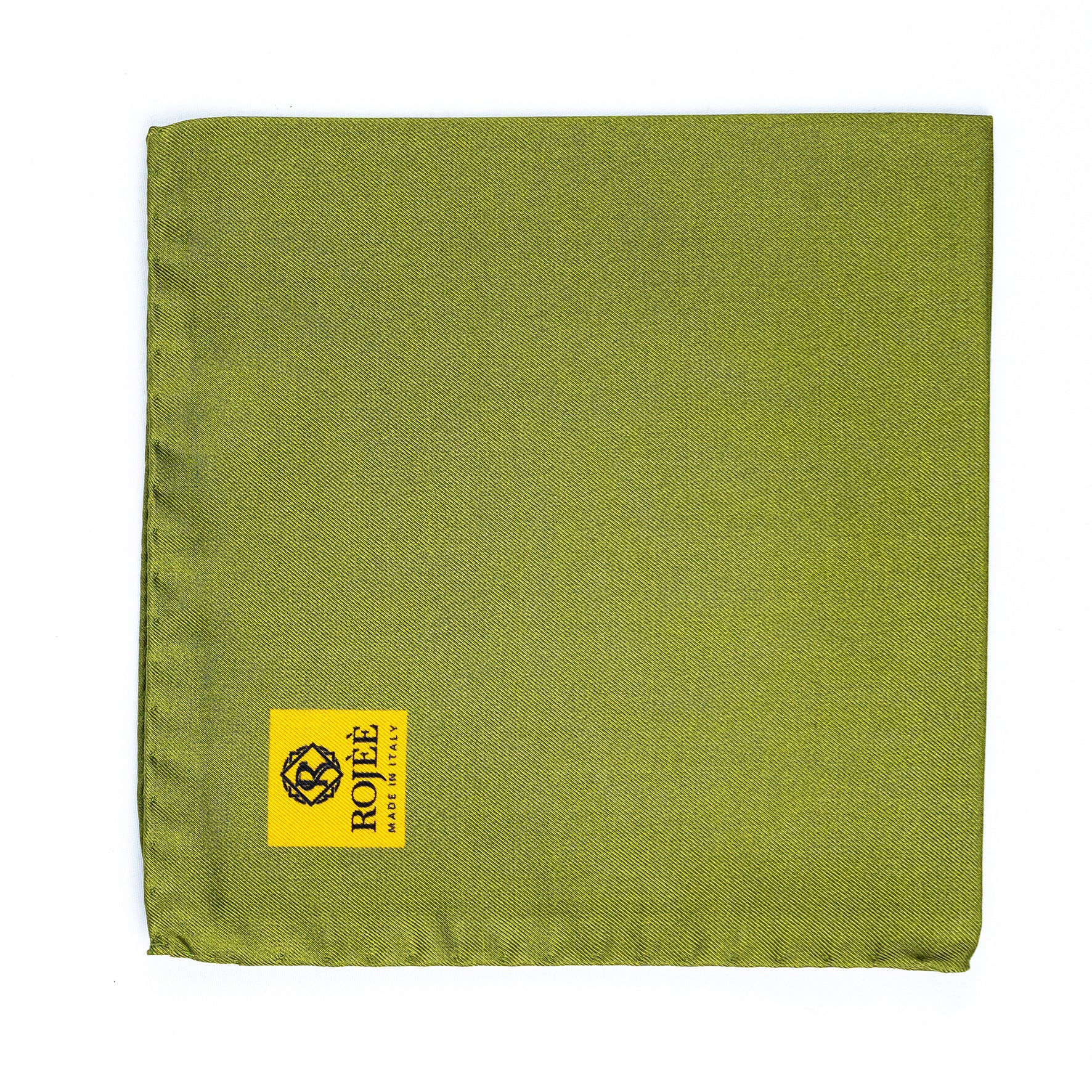 Elegantes Einstecktuch aus 100 % Seide, Made in Italy.