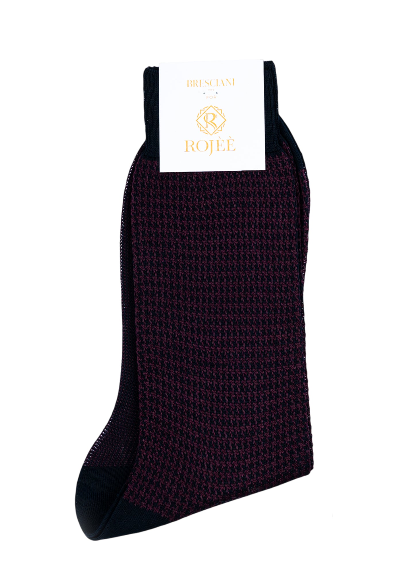 Bresciani x Rojèè Socken – 100% Baumwolle, Made in Italy