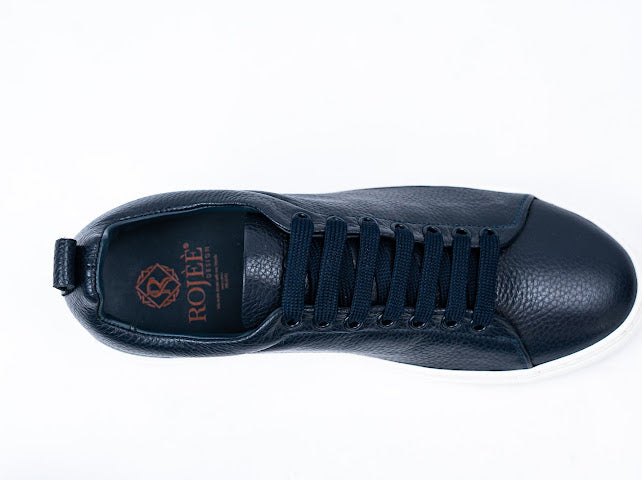 Handgefertigte Leder-Sneaker aus Italien