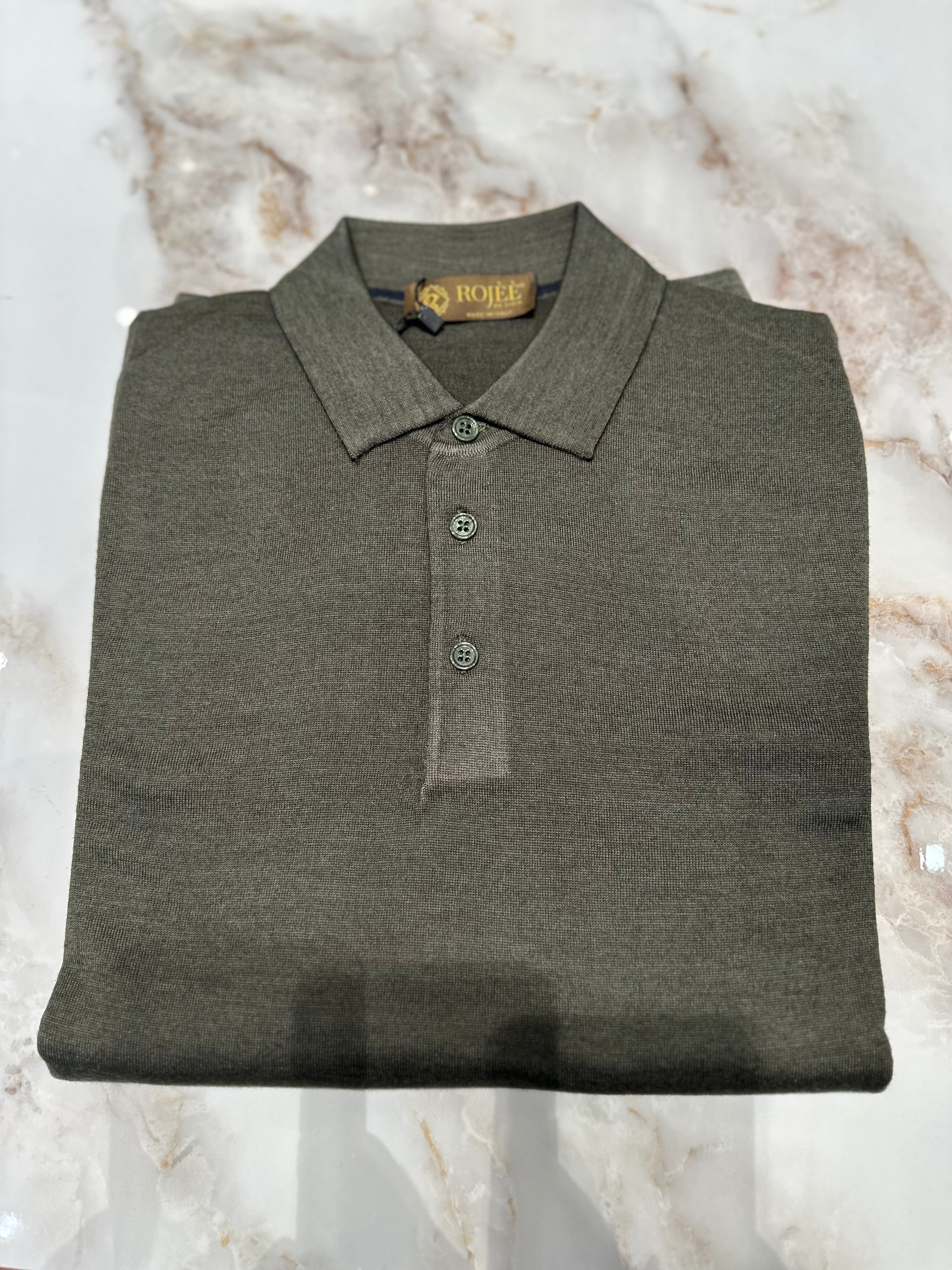 polo collar sweater