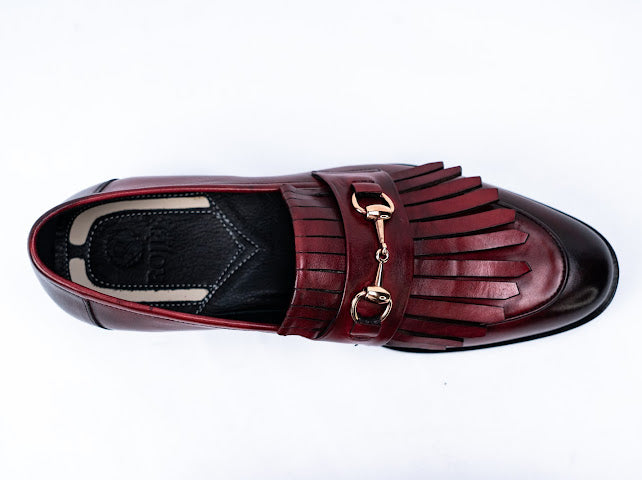 Rojèè Loafers mit goldener Metallschnalle