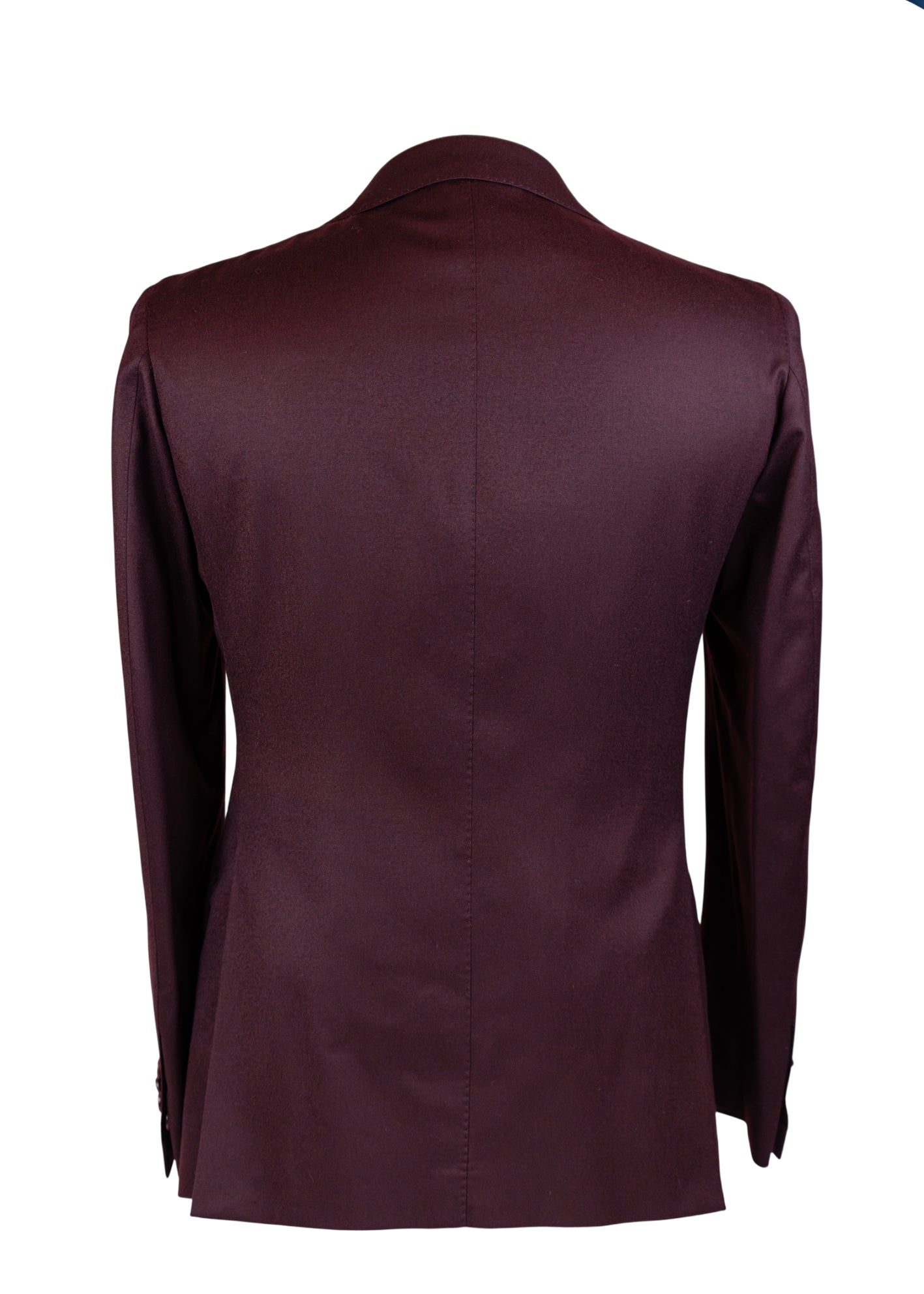 Flanell Anzug Bordeaux
