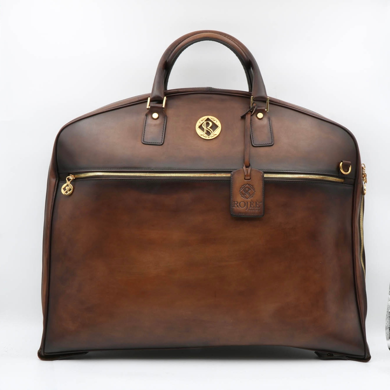 Anzug Tasche Braun