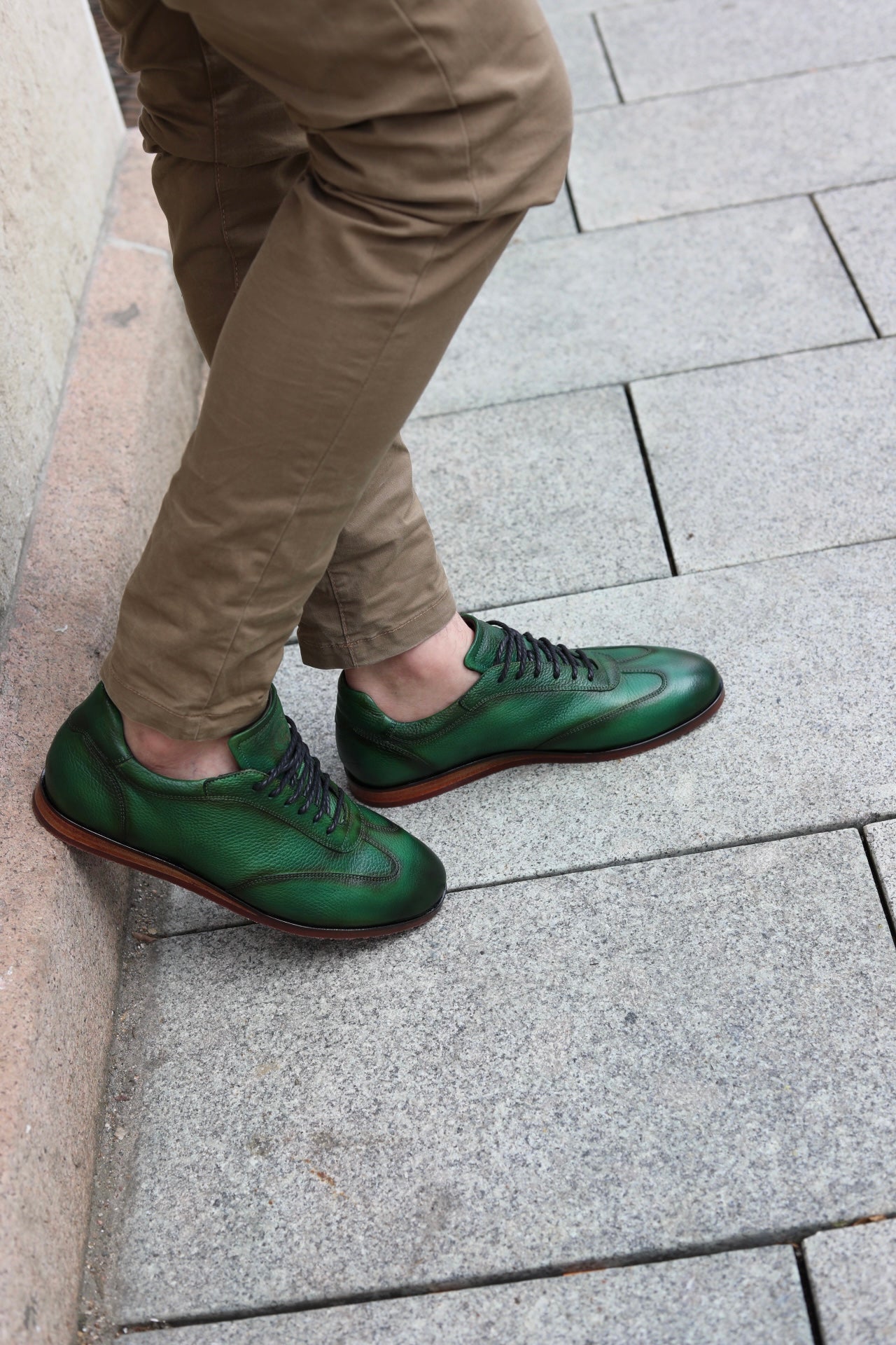 MILANO SNEAKER AUS LEDER