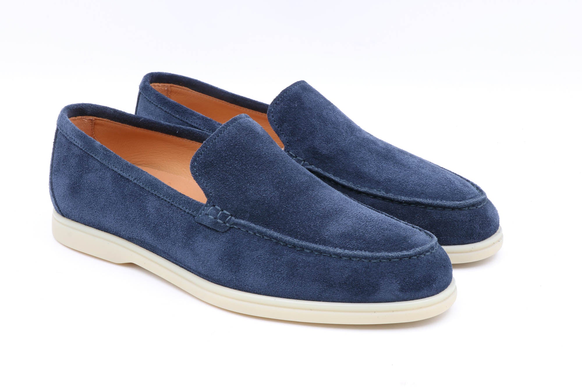 Eleganter Damen-Loafer Farbe Navy