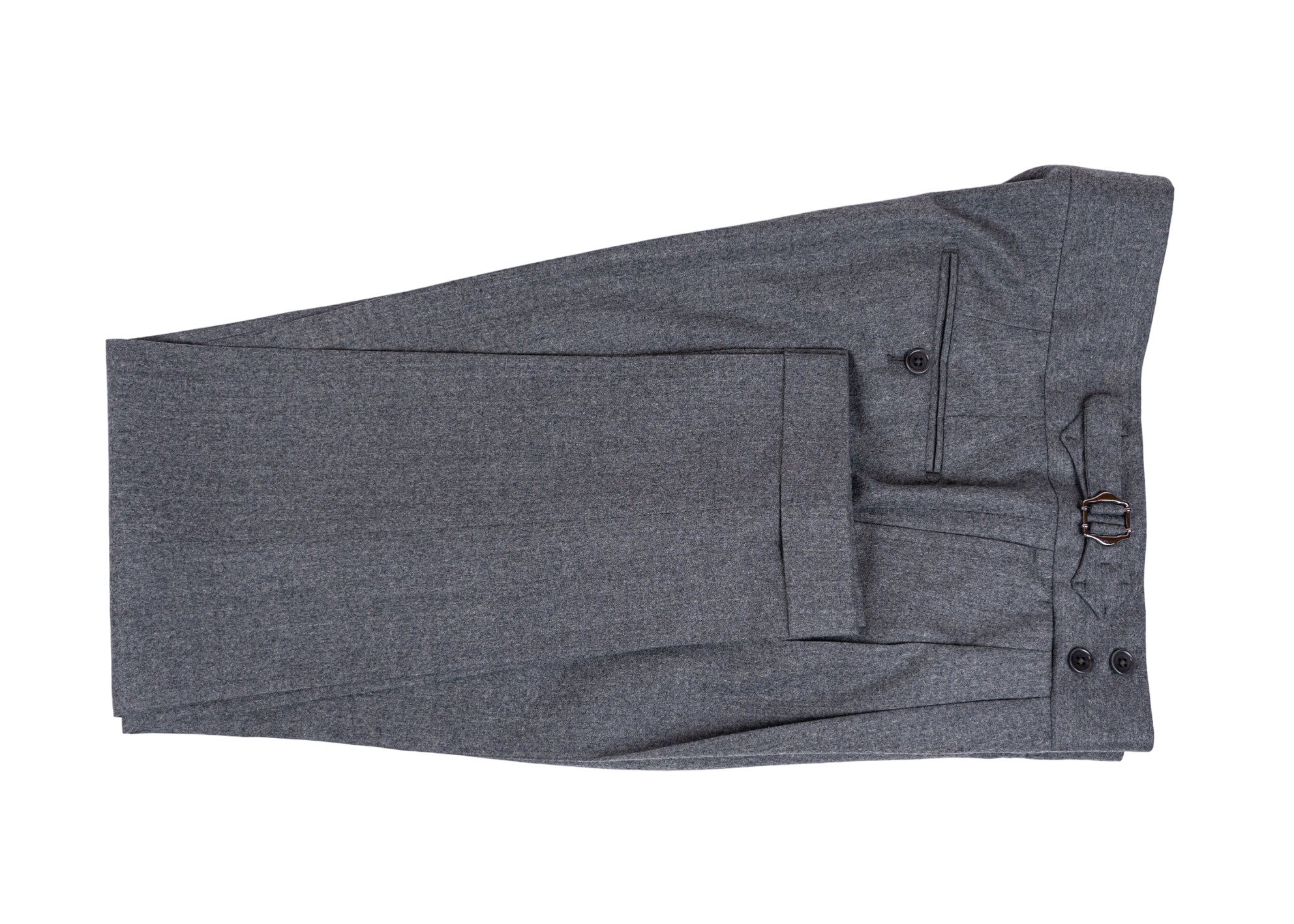 Flanell Anzug Grau