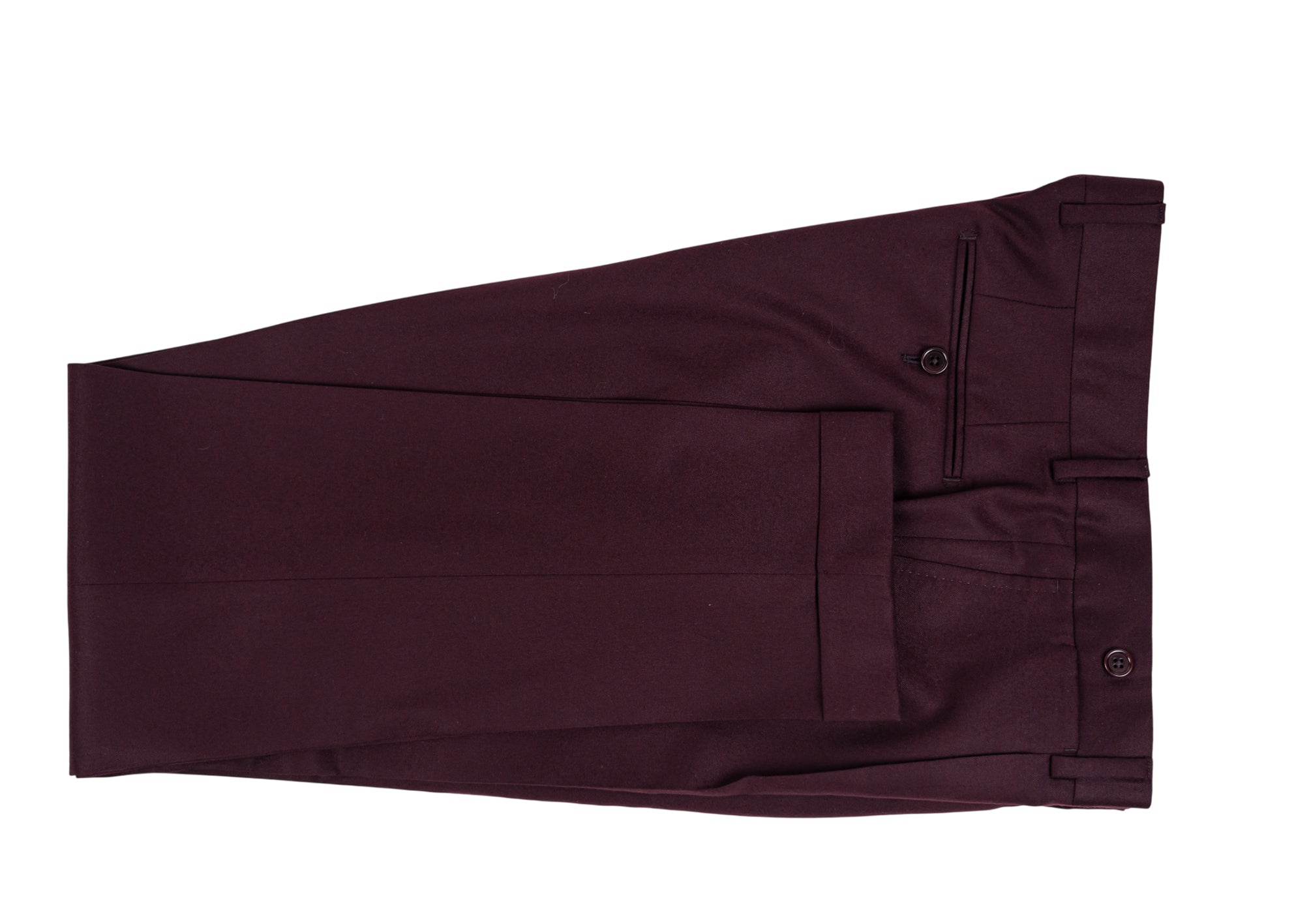 Flanell Anzug Bordeaux
