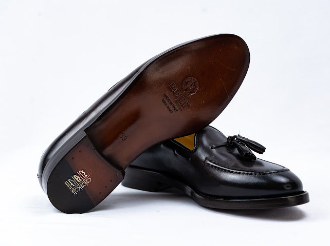 Tasselloafers mit Bommeln