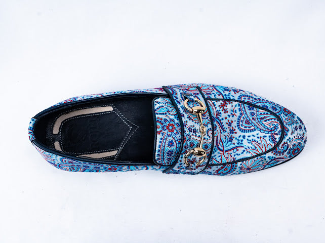 Exklusive Loafer mit Paisley-Muster